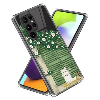 Til Samsung Galaxy S23 Ultra TPU beskyttende telefontaske Mønstertryk Design Mobiltelefoncover