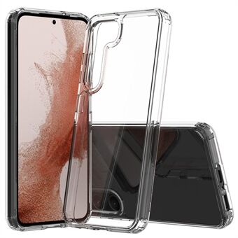 Til Samsung Galaxy S23 hård akryl, blød TPU-ramme Scratch telefoncover Krystalklart bagcover