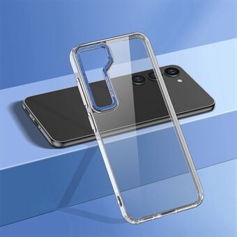 Til Samsung Galaxy S23 Hard PC-telefontaske Anti-Fall Crystal Clear Slim Cover Stødsikkert telefoncover bagpå