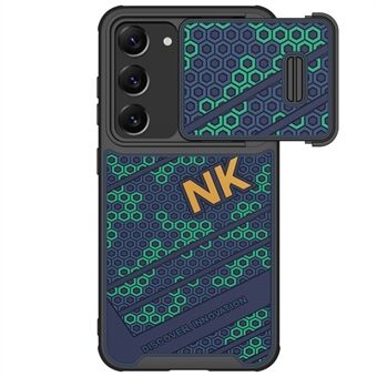 NILLKIN Til Samsung Galaxy S23 Honeycomb Texture PC + TPU-etui Skydekamerabeskyttelse Anti-drop telefoncover