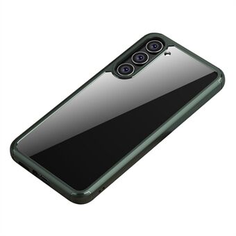 IPAKY Til Samsung Galaxy S23 Anti-drop telefoncover TPU + PC Transparent mobiltelefoncover