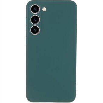 Til Samsung Galaxy S23 TPU Kamerabeskyttelse Telefon Taske Blødt fiberforing Gummibelagt bagcover
