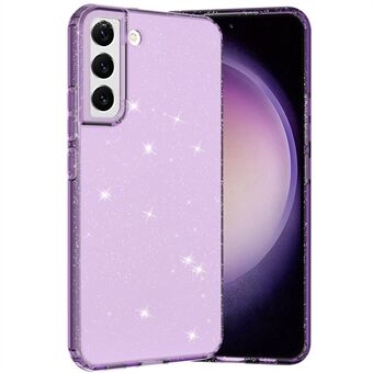Til Samsung Galaxy S23 Glitter Powder-telefoncover gennemsigtigt fortykket TPU-telefoncover