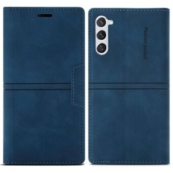 Til Samsung Galaxy S23+ Magnetisk Autoabsorberet PU-lædertelefontaske Folio Flip Stand Pung Cover