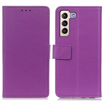 Tekstureret telefoncover til Samsung Galaxy S23+, Book Style PU- Stand Shell Folio Flip Wallet Cover