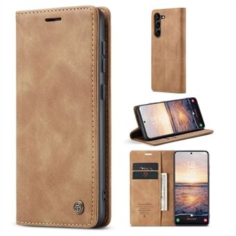 CASEME 013-serien til Samsung Galaxy S23+ Stand Funktion PU-læder pungetui Fuld beskyttelse Magnetisk autoabsorberet telefoncover