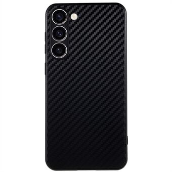 Til Samsung Galaxy S23+ Anti-Fingerprint Carbon Fiber Cover Blød TPU beskyttende telefoncover