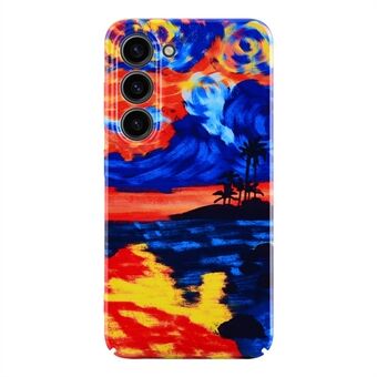 Til Samsung Galaxy S23+ Slim Phone Case Sunset Pattern Printing Hard PC Phone Cover