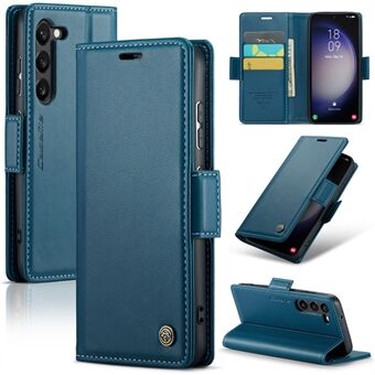 CASEME 023-serien til Samsung Galaxy S23+ Stødsikkert cover RFID-blokerende PU-lædertelefontaske med pung