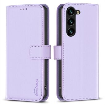 BINFEN COLOR BF17 til Samsung Galaxy S23+ Stand telefoncover PU læder smartphone etui
