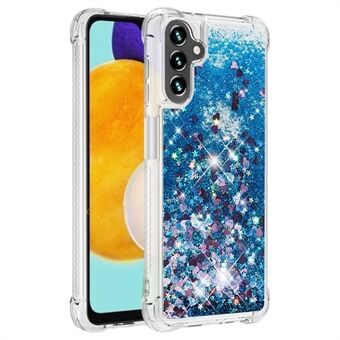 YB Quicksand Series-1 beskyttelsescover til Samsung Galaxy A54 5G Glitter Quicksand flydende blød TPU-cover Anti-drop telefoncover