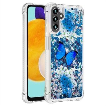 YB Quicksand Series-2 telefoncover til Samsung Galaxy A54 5G anti-drop glitrende blødt TPU cover mønster trykt stødsikkert cover