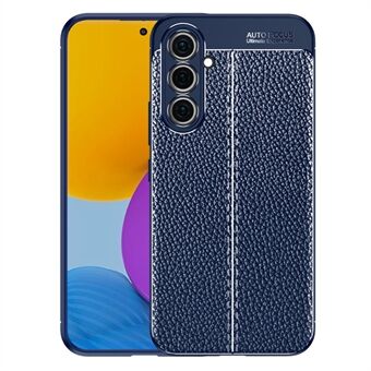 Blødt TPU-cover til Samsung Galaxy A54 5G, Litchi Texture Anti-ridse beskyttende telefoncover