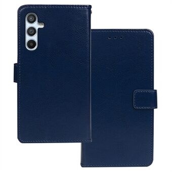 IDEWEI magnetisk lås telefontaske til Samsung Galaxy A54 5G Crazy Horse Texture Stand Wallet PU Læder Anti-drop Flip Folio telefoncover