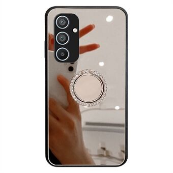 Til Samsung Galaxy A54 5G Makeup Mirror Case Kickstand TPU + PC Anti-Scratch Telefoncover