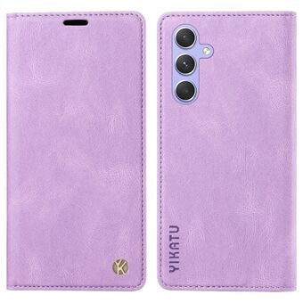 YIKATU YK-004 til Samsung Galaxy A54 5G Skin-touch Folio Flip Lædercover Stand Pung Telefon Etui