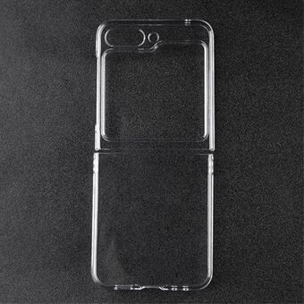Til Samsung Galaxy Z Flip5 5G Transparent Back Shell Phone Case Drop Resistant Hard PC Phone Cover