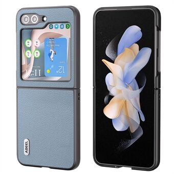 ABEEL til Samsung Galaxy Z Flip5 5G Matte Edges telefonetui okselæder + pc-bagcover
