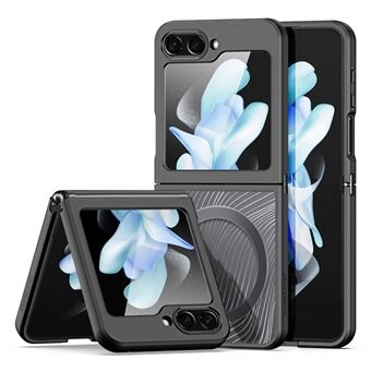 DUX DUCIS Aimo Series Magnetic Case til Samsung Galaxy Z Flip5 5G TPU+PC Matte telefoncover (REACH-certificering) - Sort