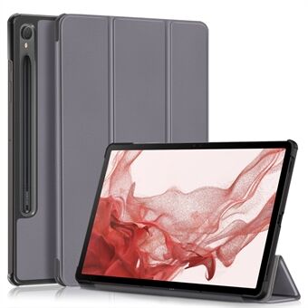 Til Samsung Galaxy Tab S9 11-tommer SM-X710, SM-X716B, SM-X718U PU Læder Trifold Stativdæksel Auto Wake / Sleep Smart Tablet-etui