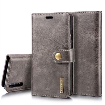 DG.MING til Huawei P20 Aftagelig 2-i-1 split læder tegnebog + pc bag taske