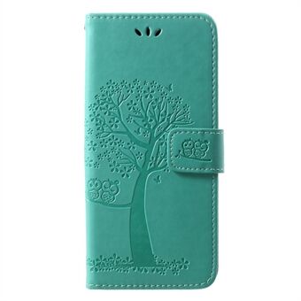 Imprint Butterfly Flower Wallet Stand Læder Mobiltelefon Shell til Huawei P30 Pro