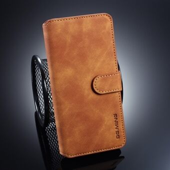 DG.MING Retro Style Wallet Leather Stand Case til Huawei P30 Pro
