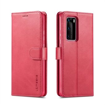 LC.IMEEKE Læder Wallet Stand Cover Cover til Huawei P40