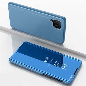View Window Mirror Surface Leather Flip Phone Casing for Huawei Nova 6 SE/Nova 7i/P40 Lite