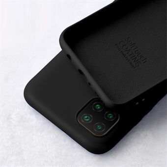 X-LEVEL Anti-Drop Liquid Silicone Phone Back Case for Huawei nova 6 SE/Nova 7i/P40 Lite - Black