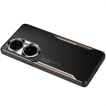 Stødsikker telefoncover til Huawei P50 Pro 4G aluminiumslegering+TPU bagcover