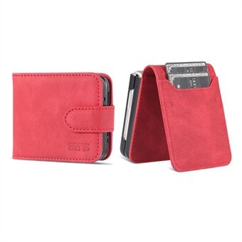 AZNS PU-læder Flip-telefontaske til Huawei P50 Pocket / Pocket S, sammenfoldelig altomfattende beskyttende telefoncover med kortpladser