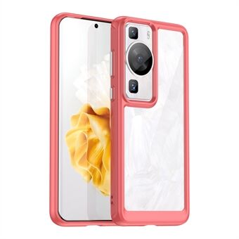 Raised Bezel Phone Case for Huawei P60 / P60 Pro, TPU+Acrylic Phone Shell Drop Protection Cover