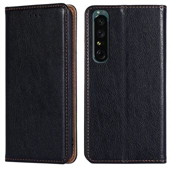 Til Sony Xperia 1 IV PU Læder Pung Telefon Etui Anti-ridse Stand Telefon Cover Pung Magnetisk Auto lukning Protector
