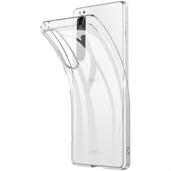 TPU-cover til Sony Xperia 1 IV, fingeraftryksfrit krystalklart mobiltelefoncover