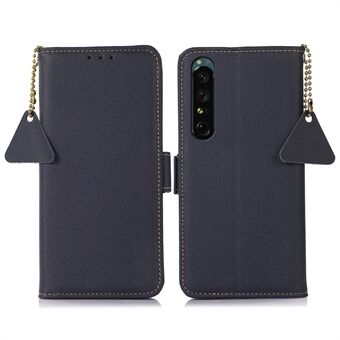 TJ til Sony Xperia 1 V RFID Blocking Flip Læder Pung-etui Stand Stødsikkert telefoncover
