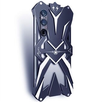 Metal etui til Sony Xperia 1 V Cool design aluminiumslegering Anti-drop mobiltelefon cover