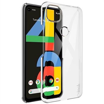 IMAK Crystal Clear Case II Ridsefri PC Mobiltelefon Cover til Google Pixel 4a