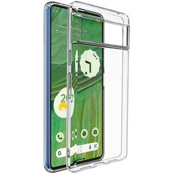 IMAK UX-10 Serie til Google Pixel 7 5G Anti-ridse Telefon Bagside Dækning Klar Blød TPU Mobiltelefon Etui