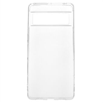 Til Google Pixel 7 Pro 5G Høj gennemsigtighed Airbag-beskyttelses Telefoncover TPU Ridsefast Bagside