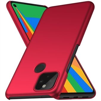 Til Google Pixel 5 Solid Farve Anti-drop Telefon Etui Hård PC Beskyttende Bagside