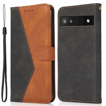 Til Google Pixel 7a Splicing Wallet Phone Case Folio Flip PU Leather Stand Phone Cover