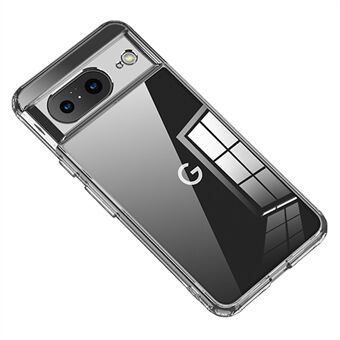 Til Google Pixel 8 Slank Mobiltelefon Etui Airbag Beskyttelse Anti-Ridse PC+TPU Telefon Skal Cover