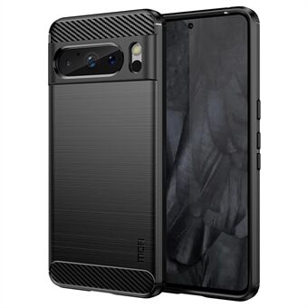 MOFI JK TPU Serie-1 til Google Pixel 8 Pro Børstet TPU-etui Carbon Fiber Anti-Ridse Telefoncover