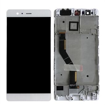 LCD Screen and Digitizer Assembly + Frame for Huawei P9 Plus (without Logo)