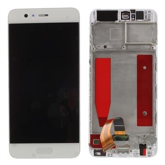OEM LCD Screen and Digitizer + Assembly Frame Part (without Logo) for Huawei P10