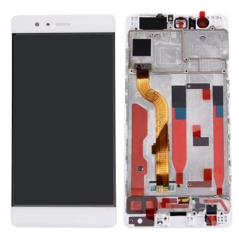 LCD Screen and Digitizer Assembly + Frame Replacement for Huawei P9