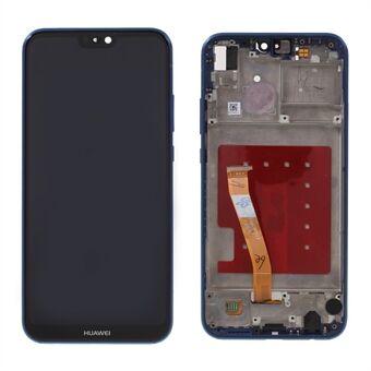 LCD Screen and Digitizer Assembly + Frame Replacement Part for Huawei P20 Lite / Nova 3e