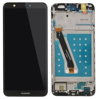 LCD Screen and Digitizer Assembly + Frame Replacement Part for Huawei P Smart / Enjoy 7S
