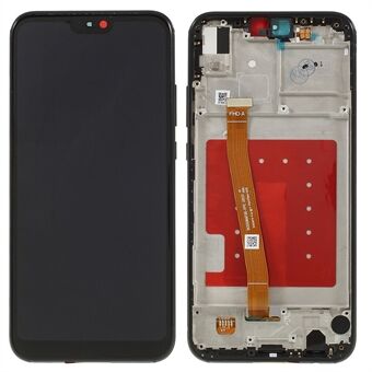 LCD Screen and Digitizer Assembly + Frame Replacement for Huawei P20 Lite (2018)/nova 3e